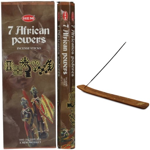 Indické vonné tyčinky 7 afrických síl 20 kusov HEM