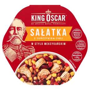 KING OSCAR MEXICKÝ TUŇIAKOVÝ ŠALÁT 220 g