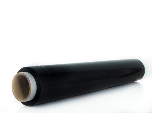 Čierna stretch fólia 3kg stretch 2,15 sieťová fólia