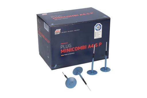 Čap so záplatou na opravu pneumatík Minicombi A4.5 TipTop
