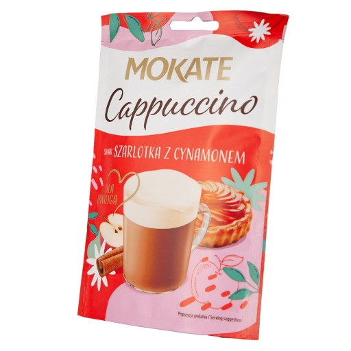 Káva Mokate Cappuccino Jablkový koláč a škorica 2x 40g