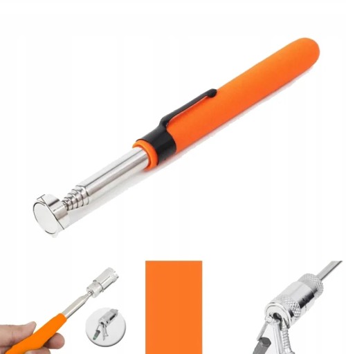 MAGNETICKÝ UCHOVÁVAČ TELESKOPICKÝ MAGNET DLHÝ PEVNÝ SKLADACÍ 84CM