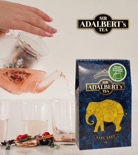 SIR ADALBERT'S EARL GREY sypaný čaj 100 g