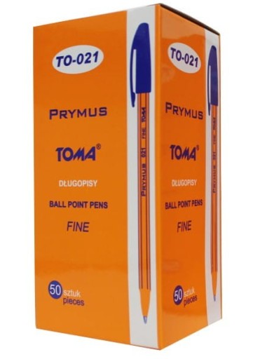 PRYMUS MODRÉ GULIČKOVÉ PERO TOMA TO-021 1 KUS