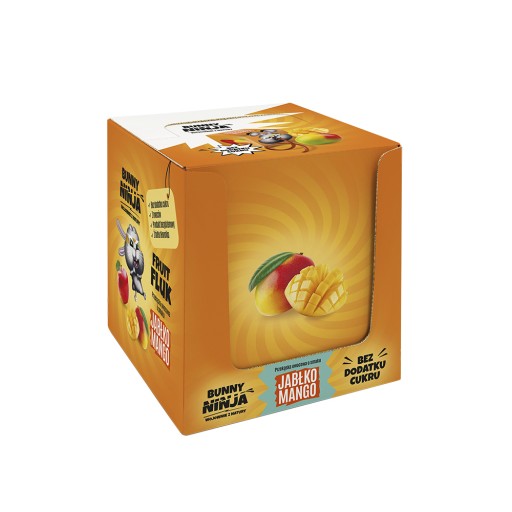 FRUIT FLUK ovocný snack JABLKO - MANGO 15g ZAJÍK NINJA