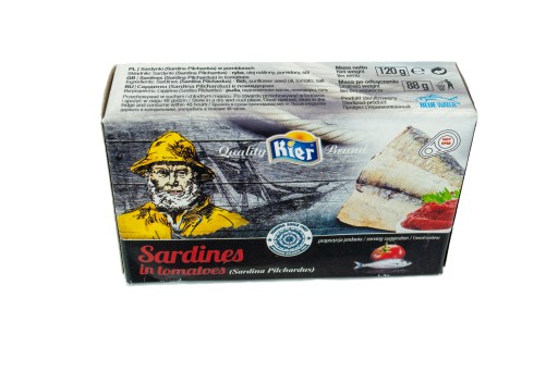 Sardinky v paradajkách 120g Kier