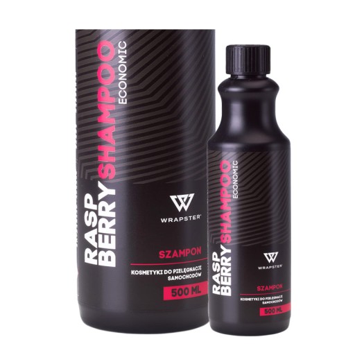 WRAPSTER Raspberry Shampoo autošampón 0,5L