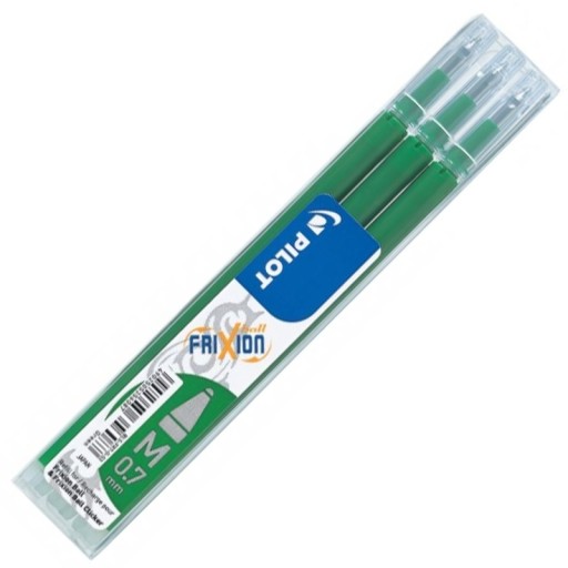 Náplň do pera Pilot Frixion zelená 0,7 3ks