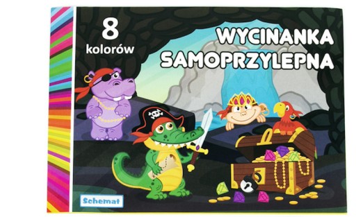 070297 KNIHA Z FAREBNÉHO PAPIERA A4 SAMOLEPIACA