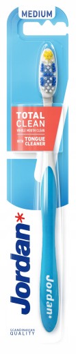 Zubná kefka JORDAN Total Clean strednej veľkosti