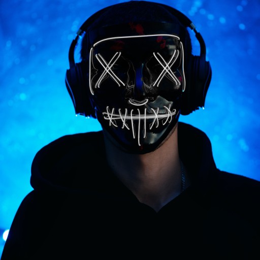 LED MASKA SVIETIACA LED HALLOWEEN PURGE PARTY