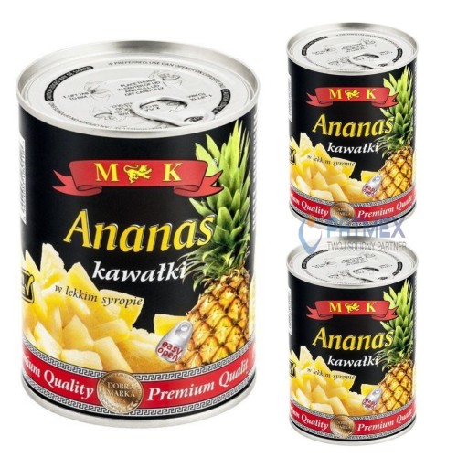 Ananás v sirupe MK 0,565 kg