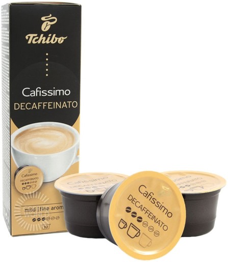 Tchibo Cafissimo Crema kapsuly bez kofeínu 10 ks