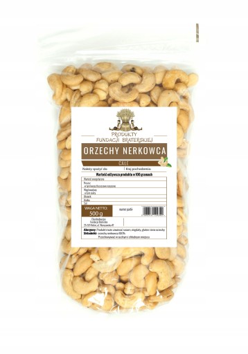 CELÉ Kešu Oriešky 500g BROTHERHOOD FOUNDATION