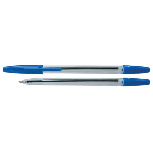 Guľôčkové pero Office Products 1,0 mm modré x 50