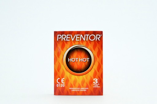 Horúce hrejivé kondómy 3 ks. Preventor
