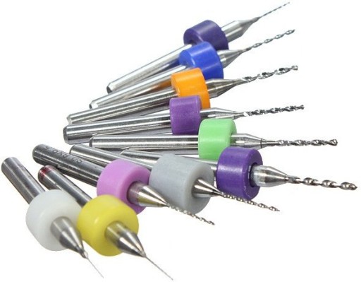 10ks x MINI MALÉ VRTAČKY 0,30-1,20 mm KARBIDOVÉ DPS ŠIROKÉ MODELOVANIE