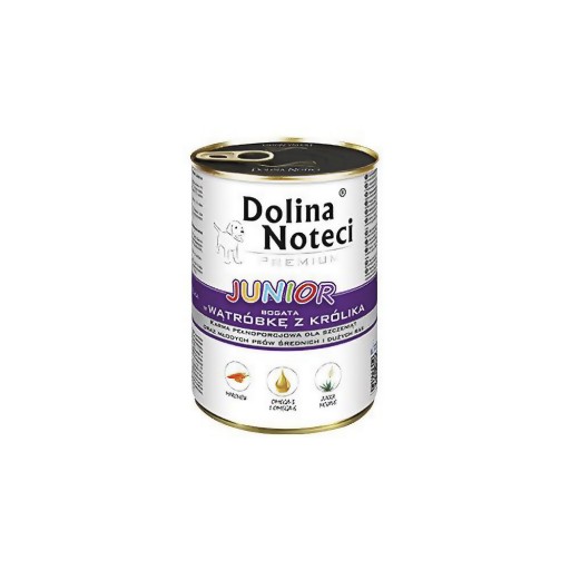 Dolina Noteci Junior RABBIT šteňatá 400 g