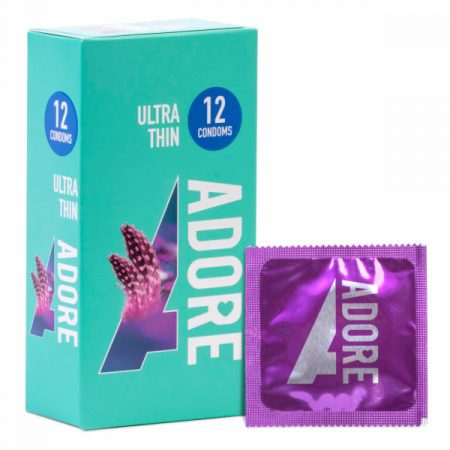 ADORE Ultra Thin ultratenké kondómy 12 ks