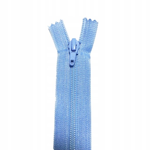 YKK plastový zips 20 cm na MODRÉ nohavice