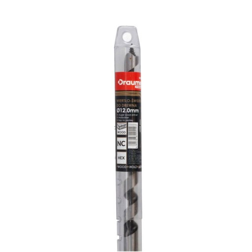 VŔTAČKA NA DREVO VŔTAČKA 12 X 230 mm HSS PRÉMIOVÝ ŤAH