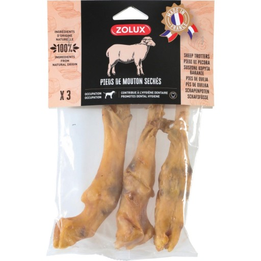 ZOLUX maškrta pre psa, prírodné ovčie stehno, 150g