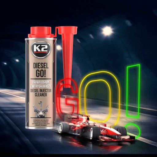 K2 DIESEL GO! DIESEL čistiaca prísada 250ml