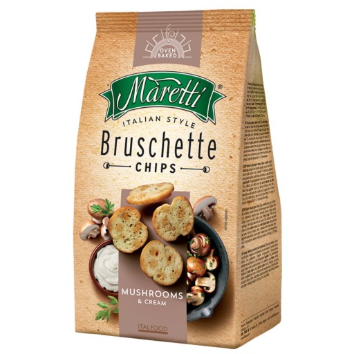 Bruschette chlebové krúžky Hubový krém 70g