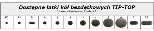 NÁPIS TUBE Č. 7 TIP TOP 10 KS NEMECKO