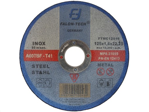 Falon-Tech FTMC12516 kovový kotúč 125x22,2mm