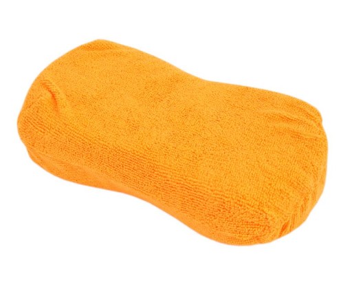 AUTO ŠPONGOU POTAHOVANÉ MIKROVLÁKNO 20X12X6CM
