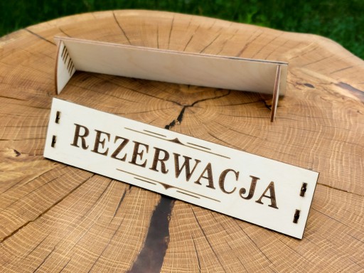 Rezervácia Drevená informačná tabuľa