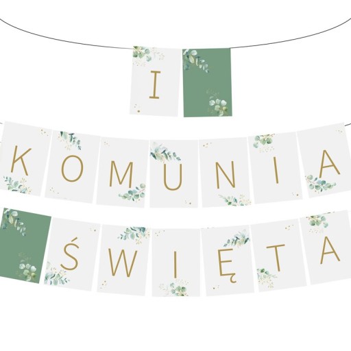 Botanická komúnia banner Eukalyptová vetva