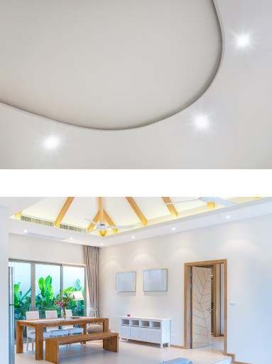 LED PANEL STROPNÝ OSVETLENIE OSVETLENIE 6W 230V 9,5cm