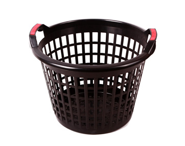 Plastový záhradný kôš na balónik na víno
