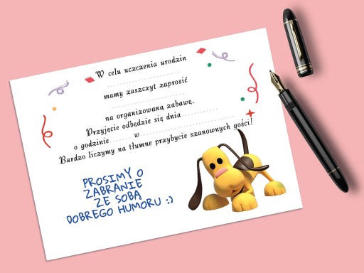 BOB STAVITEĽ POZVÁNKA NA NARODENINY DIEŤAŤA + OBÁLKA ZDARMA