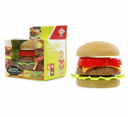 MONTOVATEĽNÝ HAMBURGER toy food SANDWICH