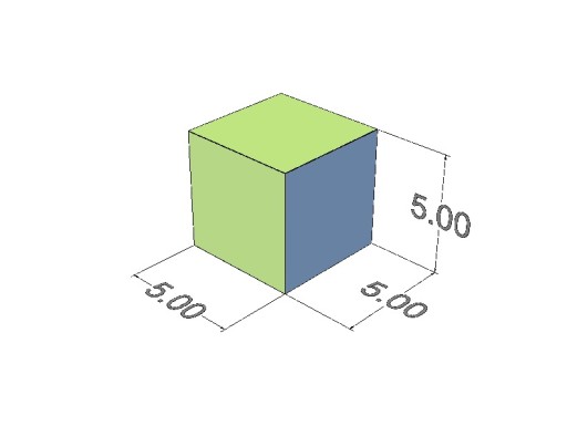 Neodymový tanierový magnet MPŁ 5x5x5 N38, sada 25 kusov