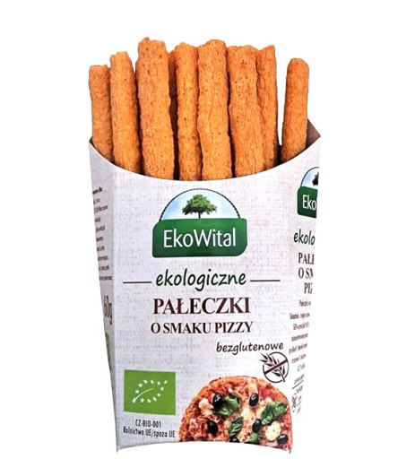 BEZSKLA tyčinky s príchuťou pizze. BIO 60 g