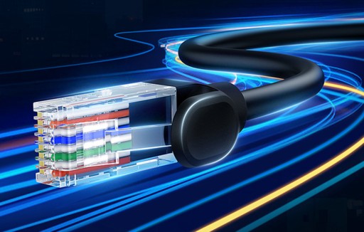 BASEUS INTERNETOVÝ KÁBEL ETHERNET LAN KÁBEL RJ45 CAT5 1GB/S 1,5M