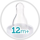 CANPOL LEHKÁ FĽAŠA ÚZKA PROFILOVANÁ 330ml 12m+