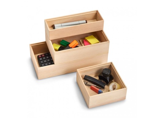 Drevený úložný box ZELLER 23 x 7,5