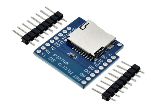 454 Wemos D1 mini čítačka pamäťových kariet micro SD Ar