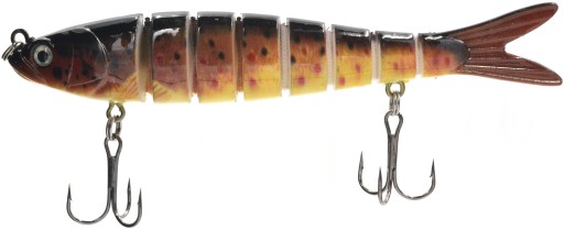 WOBLER NA PLAVECKÉ NÁSTRAHY, ZLOMENANÉ PORÚVANIE, 13,5CM, 23G