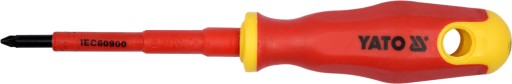 Izolovaný skrutkovač 1000V pz1x80mm YT-2825 YATO YAT