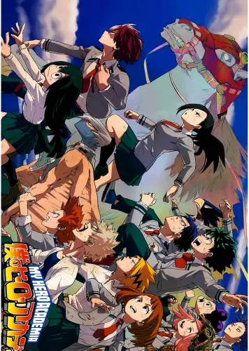 Anime Manga My Hero Academia Poster bnha_048 A3