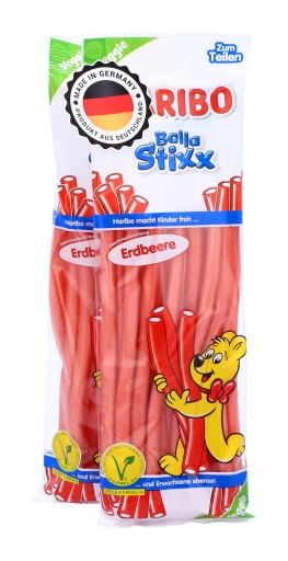 HARIBO ovocné želé Káble Jahoda 200g DE