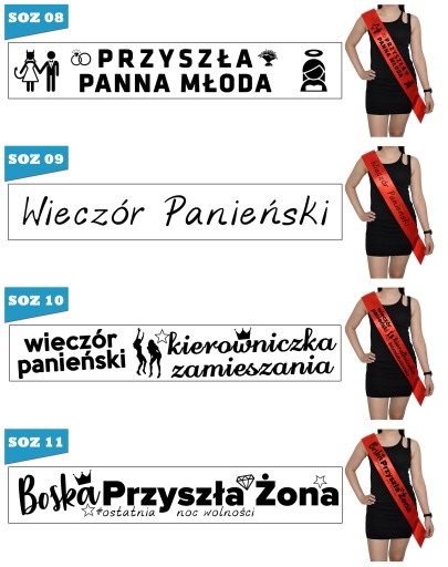 SVADOBNÝ SASH DARČEK PRE BAKALÁRSKU PARTY
