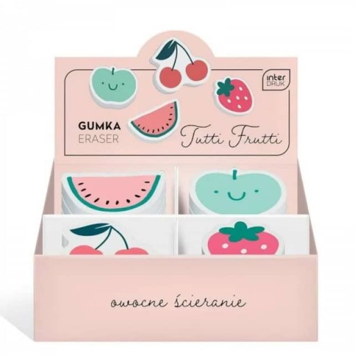 TUTTI FRUTTI ERASER FRUITS INTERPRINT
