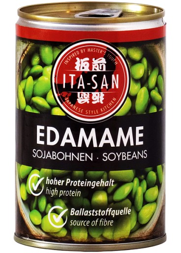 Edamame fazuľa, sójové bôby 400g Ita-San